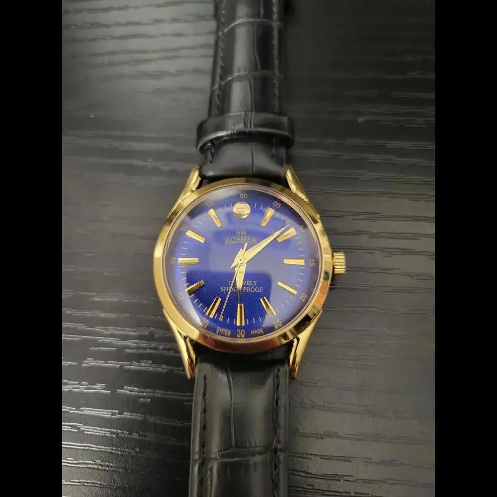 RARE Roamer AM014 Mechanical Men's 1970s‎ Watch